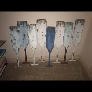 Paddle wall hanging